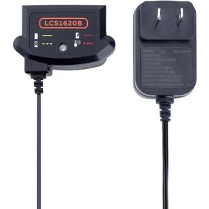 20Volt Battery Charger Replacement for Black and Decker 20V MAX Lithium Charger LCS1620B,Compatible with Black & Decker 12V/20V MAX Battery LBXR20 LBXR20-OPE LB20 LBX20 LBX4020 LB2X4020-OPE