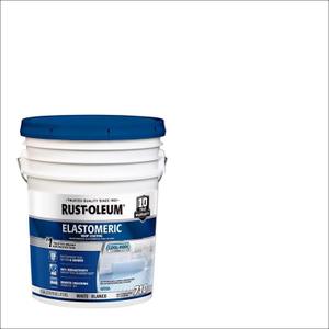 Rust-Oleum 710 Elastomeric Roof Coating, 5 Gallon, White (640 Fl Oz (Pack of 1))