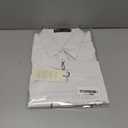 J.VER Womens Button Down Shirts Stretch Wrinkle Free Formal Short Sleeve Dress Shirt Summer Work Blouses Business Casual Tops (Large, White)