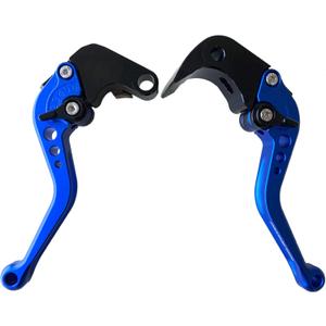 RIDE IT FOREVER Shorty Brake Clutch Levers for GSXR 600 GSXR 750 2006-2024,GSXR 1000 2005-2006-Blue