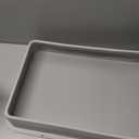 Plastic Lid for Large Stainless Steel Cat Litter Box, 23.6" x 15.7" x 4"