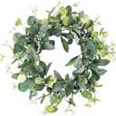 20" Faux Silver Dollar Eucalyptus Wreath