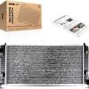 KAX CU13398 Engine Cooling Radiator, Compatible with 2015 Escalade, Escalade ESV, Tahoe, Suburban, Yukon, Yukon XL, 2014-2015 Silverado/Sierra 1500 5.3/6.2L, (w/o Max Trailer Package)