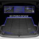 KELCSEECS® Floor Mats & Cargo Liner for 2007-2014 Chevy Tahoe 8Seats(Not for Hybrid) & GMC Yukon & Cadillac Escalade,All Weather Protection TPE Floor Liners Front& Rear Row Full Set Accessories Black