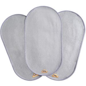 BlueSnail Waterproof Changing Pad Liners 3 Count (14"X26.5", Gray) Bassinet Pad Liner BlueSnail Waterproof Changing Pad Liners 3 Count (14"X26.5", Gray) Bassinet Pad Liner