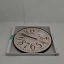 La Crosse Clock 404-3053 21-inch Alice Analog Quartz Wall Clock