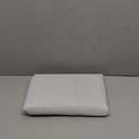 RYB HOME 100% Blackout Linen Door Window Curtains for French Door, Tricia Room Darkening Adhesive Privacy Assured Thermal Insulated Blinds for Kitchen Glass Window, W 26 x L 69, 1 Panel, Greyish White