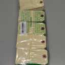 Sayglossy 1000 Pcs Blank Manila Shipping Tags with Wire Paper Hang Luggage Price Asset Gift Label Tags (4 3/4" X 2 3/8",Yellow)