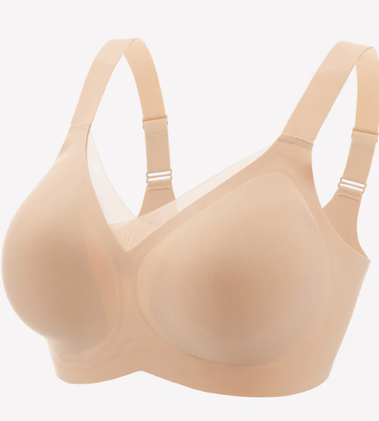 Avidlove Bras for Women No Underwire Seamless Bralettes Wireless Push Up Scalloped Full Coverage Comfortable Everyday Bra L