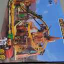 Western Roller Coaster Building Set, Rollercoaster Building Toy with Mine Train, Lifting Chain Drive, Carriage, 1270PCS Mining Coaster Model Playset Gift for Adults Teens Kids Boys Girls 10-12+