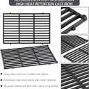Genesis E-330 4 Burner 62752 7524 Grates 7620 7621 Flavorizer Bars 65505 Heat Deflectors Replacement Parts for Weber Genesis Grill Parts 300 Series E-310 E-320 S-310 S320 S-330 EP-310 EP-320 EP-330