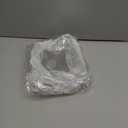 Tergy 6 Packs Clear Cosmetics Bags for Women Men Waterproof Toiletry Bags PVC Makeup Bags Organizer Case with Zipper for Travel Bathroom (6 White Colors)