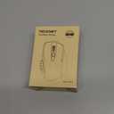 TECKNET Wireless Mouse for Laptop, Silent Mouse Quiet Click, Computer Mice Wireless, 6 Adjustable 4000 DPI Computer Mice - Purple