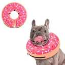 Supet Inflatable Dog Cone Collar Alternative After Surgery, Doggie Neck Donut Collar Recovery ECollar, Soft Dog Cone for Small Medium Large Dogs