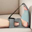 COFIT Adjustable Plantar Night Splint, Ankle Heel Support Foot Drop Brace for Soccer Athletes, Pain Relief & Sports Recovery, Comfortable All-Day Overnight Wear (Gray)