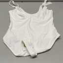 FeelinGirl Shapewear Bodysuits for Women Tummy Control Body Suits Deep V Neck Thong Body Shaper, size Large