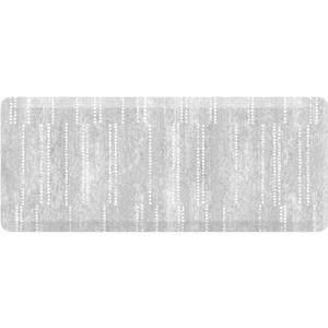 House of Noa Nama Standing Mat Anti-Fatigue Kitchen Mats for Floor, Cushioned & Non-Slip Kitchen Comfort Mat for Standing, Thick Foam Anti-Fatigue Mat for Kitchen & Workspaces, Aspen Dove 22" x 54"