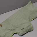 cyeollo Warm Dog Coat Fleece Sherpa Winter Sweater, Reversible Large Dogs Jacket Vest with Leash Hole, Soft Coats for Large Dogs Cold Weather, Green, XXXL