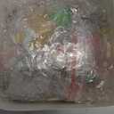 Mini Christmas Figurines, 35pcs Resin Christmas Miniature Figures Snowman for Village Accessories Snow Globe Crafts