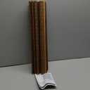 LazBlinds Cordless Bamboo Roman Shades, Custom Light Filtering Window Treatment, Roll Up Retro Bamboo Blinds for Windows, Brown206