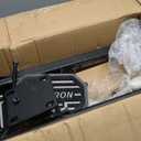 Boat Trailer Steps with Handrail, EVA Anti-Slip Mat, 450Lbs Capacity, Recommended for Bow Heights up to 43", 3 Mounting Angle Options, Fits Trailer Tongues 3" to 4" Wide & Up to 5" High