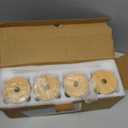 Drinking Glasses with Bamboo Lids and Glass Straw 4pcs Set - 16oz Glass Cups, Iced Coffee Glasses, Cute iced Tea Glasses, Beer Glasses, Ideal for Coffee Bar Accessories, Aesthetic Gift - 2 Brushes