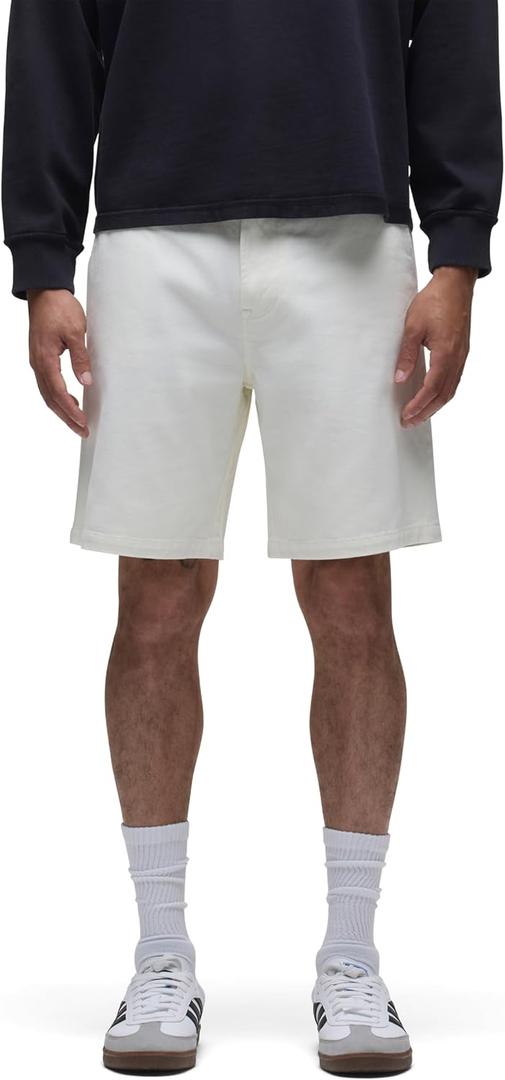 HUDSON Men's Venice Chino Short (White, 40)