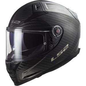 LS2 Helmets Citation II Carbon Full Face Motorcycle Helmet W/ SunShield (Gloss Carbon - Large)