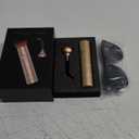 Red Light Therapy, Portable Handheld LED Light Therapy Device for Pain Relief on Lips, Mouth, Nose, Ear, Joint, Muscle | Cold Sore, Canker Sore, Fever Blister Treatment (660/810/850/940nm) (Small, Gold)