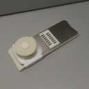 6-Blade Mandoline Slicer with Slide-On Hand Guard - Vegetable Slicer, Potato/Onion/Garlic Slicer, Kitchen Grater(Multi-Color) (Beige, 6-in-1)