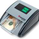 Cassida InstaCheck Small Footprint, Easy to Read Automatic Counterfeit Detector with Infrared, Magnetic and Ultraviolet Sensors, Compact and Lightweight Grey 11-3/4" x 9-1/2 (Pass/Fail)