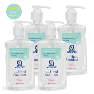 8 Fl. Oz. Advanced Hand Sanitizer Gel with 62% Alcohol Based,4 Pack