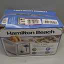 Hamilton Beach 2 Slice Toaster with Extra-Wide Slots, Bagel Setting, Toast Boost, Slide-Out Crumb Tray, Auto-Shutoff & Cancel Button, Defrost Function, Stainless Steel (22794)