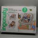 Ingenuity Keep Cozy 3-in-1 Grow with Me Vibrating Baby Bouncer Seat & Infant to Toddler Rocker, 0-30 Months Up to 40 lbs (Linden)