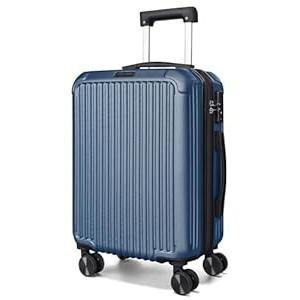 LIGHT FLIGHT 20 Inch Carry On Luggage 22x14x9 Airline Approved, Royal Blue