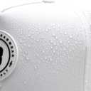 BRIMZ Outdoor Performance Hat - Water & Sweat Resistant Hats - Breathable & Moisture-Wicking Snapback (One Size, Brimz - White & Black)