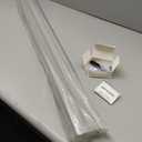 Joydeco No Drill Cordless Blackout Cellular Shades, 37" W x 64" H, Grey
