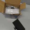 Christmas Stocking Holder Hanger for Mantle,4 Pack for XmasDecorations Lightweight and Adjustable for Fireplace Home Decoration (Black)