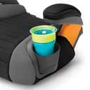 Chicco GoFit Backless Booster Car Seat Without Latch Attachment, Travel Booster Seat for Car, Portable Car Booster Seat for Children 40-110 lbs., Raindrop/Blue (MFG: Dec.2025, EXP:Dec.2033)
