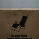 FDW Zero Gravity Lawn Lounge Chairs Set of 2 with Pillow and Cup Holder - Adjustable Reclining Folding Outdoor Chairs for Deck, Beach, Yard (Black)