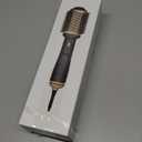 Hair Dryer Brush Blow Dryer Brush in One, 4 in 1 Hair Dryer and Styler Volumizer with Oval Barrel, Professional Salon Hot Air Brush for All Hair Types, Gold