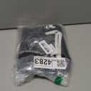 Rapbin Womens Short Sleeve Sweater Asymmetrical Neck Dressy Casual Fashion Summer Pullover Tops Sweater Blouse 2026 (Small, Black With Border)