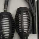 IkeeRuic Solar Lights Outdoor, Solar Torch Light with Flickering Flame for Halloween Decor, Solar Garden Lights, Waterproof Outdoor Lighting, Flame Torches for Outside Patio Pathway Yard Decorations (6Pack, Orange)