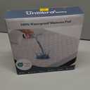 UNILIBRA Full Mattress Protector Waterproof, Deep Pocket Mattress Pad Cover Up to 18 Inches, Quilted Fitted Hollow Cotton Filling Breathable Mattress Topper