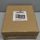 Egofine 2 Pack 6x8 Rotating Floating Picture Frames,DoubleSided Display with HD Glass Front Wooden Distressed Frame for Vertical or Horizontal Tabletop Display, Carbonization