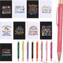 Resurhang 18 Pcs Teacher Appreciation Gifts Bulk, 9 School Counselor Notebook Journal & 9 Ballpoint Pen, Thank You Gifts for National Teacher Week 2026, Counselors Educators, Back to School Supplies