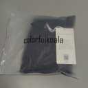 Colorfulkoala Women's High Waisted Yoga Pants 7/8 Length Leggings with Pockets (X-Large, Black)