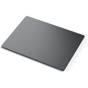 Glass Gaming Mousepad, Tempered Glass Hard Mouse Pad,Smooth Surface,Precise Control,Suitable for Esports Games and Office Use,7.9x11.8In,Black