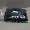 xxxiticat Women's Puff Sleeve Velvet Dress Long Lantern Sleeve V Neck Button Ruffle Pleated Single Breasted Maxi Party Dress Size M