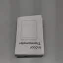 Digital Thermometer Hygrometer, Indoor Wall Thermometer, Indoor Humidity Temperature Monitor with Max&Min Records Backlit for 10S for Greenhouse, Home and Office Measuring Devices